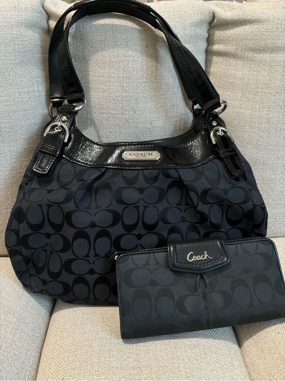 Coach Bag & Wallet Set
